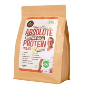 Tommy's Organic Brown Rice Protein Isolate French Vanilla