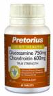 Pretorius Glucosamine 750mg Chondroitin 600mg