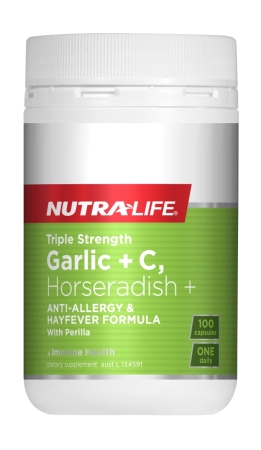 Nutra-Life Triple Strength Garlic C Horseradish