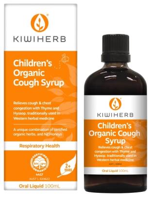 Kiwiherb Children`s Organic Cough Syrup