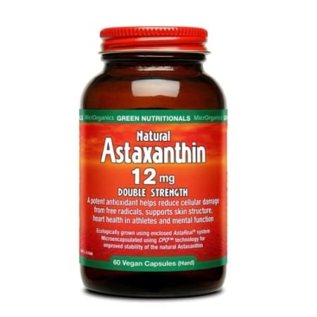 Green Nutritionals Natural Astaxanthin 12mg