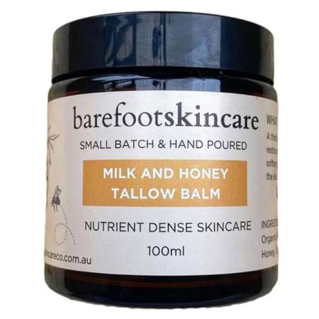 Barefoot Skincare Milk & Honey Tallow Balm