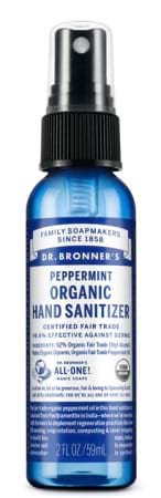 Dr. Bronner`s Organic Hand Sanitizer - Peppermint