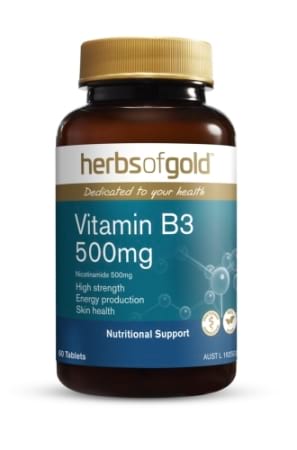 Herbs of Gold Vitamin B3 500 mg