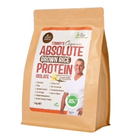 Tommy`s Organic Brown Rice Protein IsolateFrench Vanilla