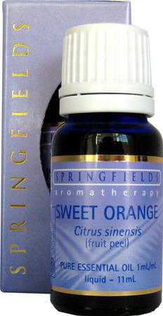 Sweet Orange Certified Organic Springfields Essential Oil