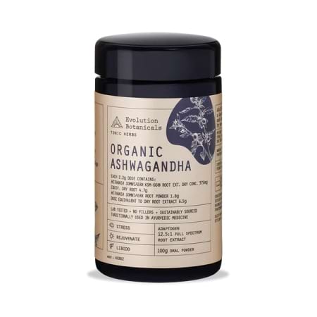 Evolution Botanicals Organic Ashwagandha