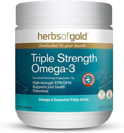 Herbs of Gold Triple Strength Omega-3
