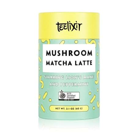 Teelixir Mushroom Matcha Latte