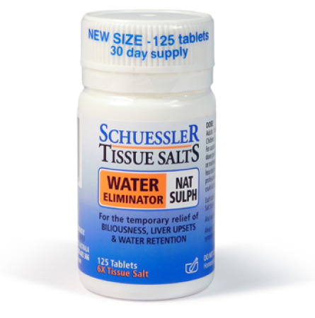 Schuessler Water Eliminator Nat Sulph 6x
