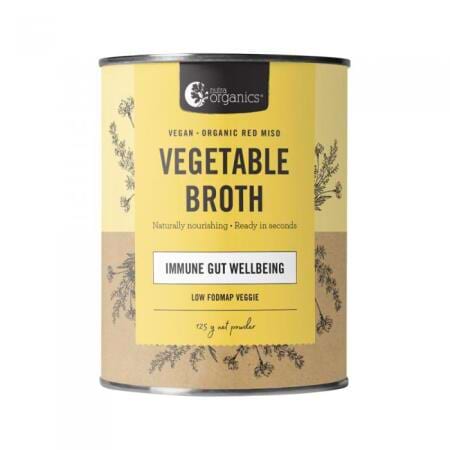 Nutra Organics Vegetable Broth Low Fodmap Veggie