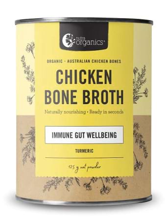 Nutra Organics Chicken Bone Broth Turmeric