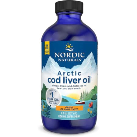 Nordic Naturals Arctic Cod Liver Oil Orange Liquid
