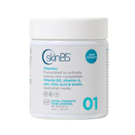 SkinB5 Acne Control Extra Strength Vitamins 60T