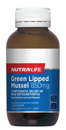 Nutra-Life Green Lipped Mussel 850mg