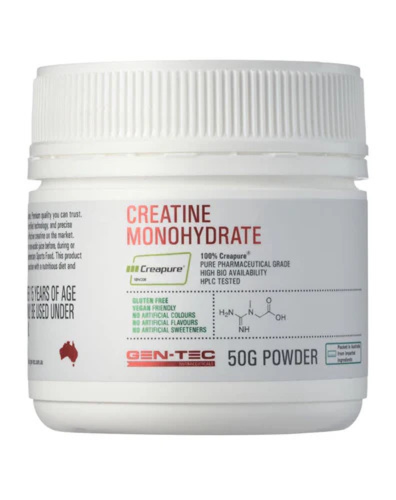 Gen-Tec Nutrition Creatine Monohydrate Powder 50g
