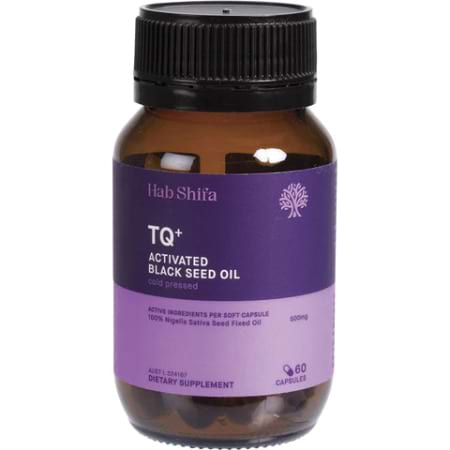 Hab Shifa TQ+ Activated Black Seed Oil Capsules