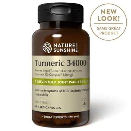 Nature`s Sunshine Turmeric 34000+