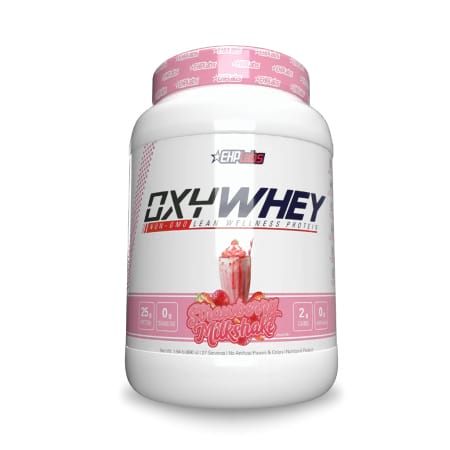EHP Labs OxyWhey Lean Wellness Protein Strawberry Milkshake