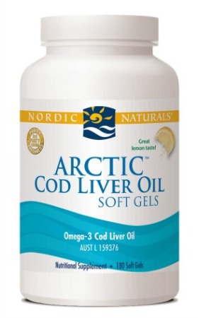 Nordic Naturals Arctic Cod Liver Oil Soft Gel Caps
