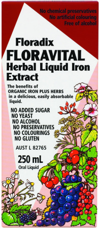 Floravital Herbal Liquid Iron Extract 