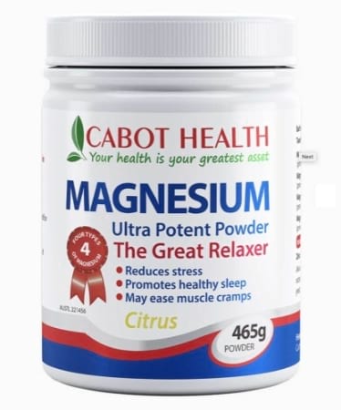 Cabot Health Magnesium Ultra Potent Powder