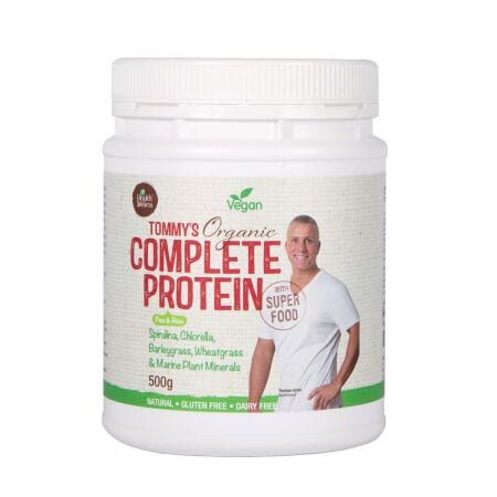Tommy`s Organic Complete Protein with Super Greens