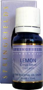Lemon Certified Organic Springfields Essential Oil