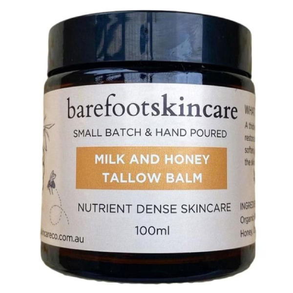 Barefoot Skincare Milk & Honey Tallow Balm