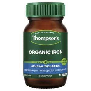 Thompsons Organic Iron 24 mg