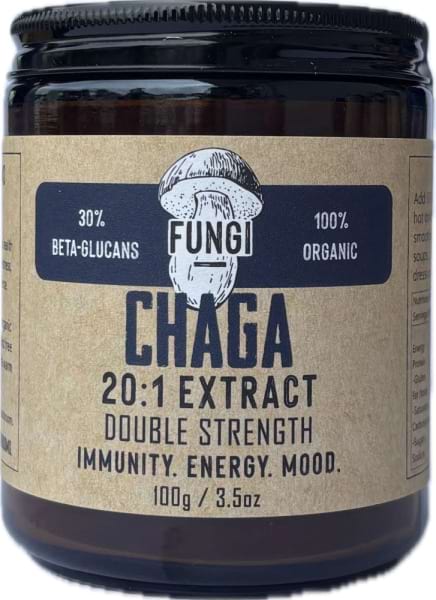 Mindful Foods Fungi Chaga 20:1 Extract Powder