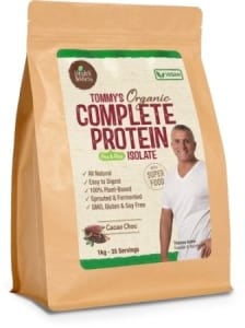Tommy`s Organic Complete Protein Isolate with Cacao
