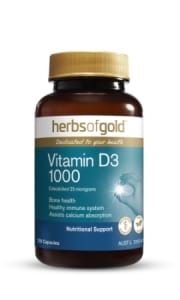 Herbs of Gold Vitamin D3 1000 ius