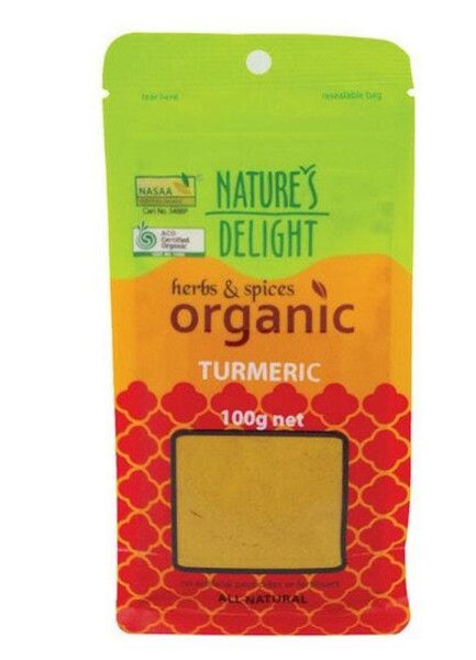 Natures Delight Organic Turmeric Powder