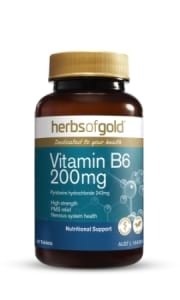 Herbs of Gold Vitamin B6 200 mg