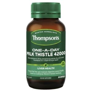 Thompsons One A Day Milk Thistle 42000mg Capsules