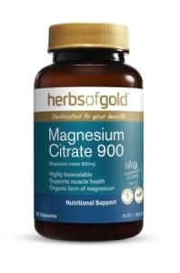 Herbs of Gold Magnesium Citrate 900