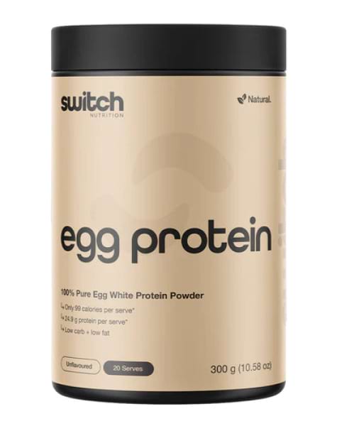 Switch Nutrition 100% Pure Egg White Protein