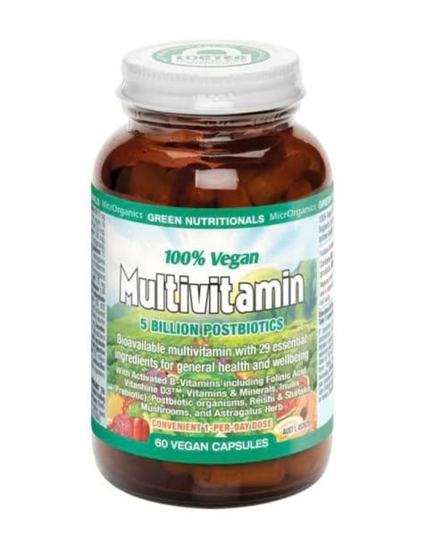Green Nutritionals 100% Vegan Multivitamin