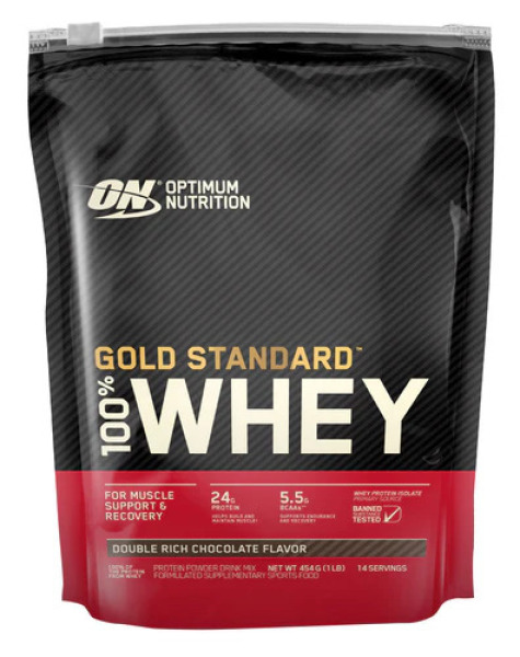 Optimum Nutrition Gold Standard 100% Whey Powder 454g