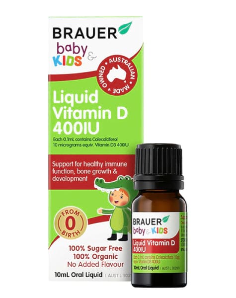 Brauer Kids Liquid Vitamin D 400IU
