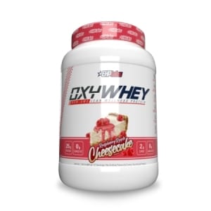 EHP Labs OxyWhey Lean Wellness Protein Raspberry Ripple Cheesecake