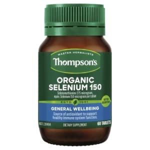 Thompsons Organic Selenium 150 mcg