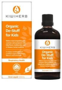 Kiwiherb Organic De-Stuff For Kids