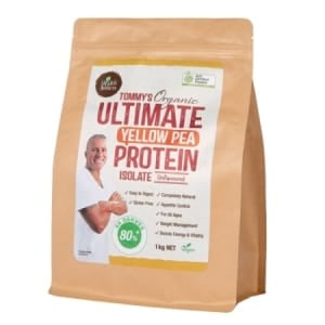 Tommy`s Organic Yellow Pea Protein Isolate Unflavoured