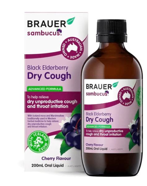 Brauer Black Elderberry Dry Cough